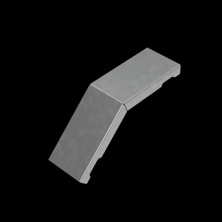 Крышка внеш. верт. угла 45 гр. 50 мм ПЛЮС HD