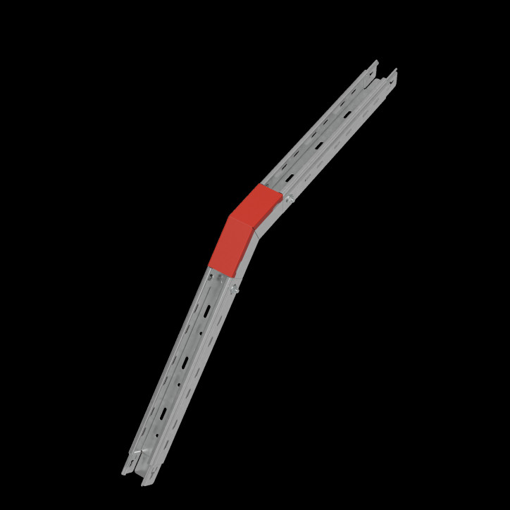 Крышка внеш. верт. угла 45 гр. 50 мм ПЛЮС HD