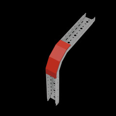 Крышка внеш. верт. угла 90 гр. 100 мм ПЛЮС