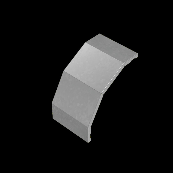 Крышка внеш. верт. угла 90 гр. 150 мм ПЛЮС INOX304 Крышка внеш. верт. угла 90 гр. 150 мм ПЛЮС INOX304