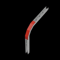 Крышка внеш. верт. угла 90 гр. 50 мм ПЛЮС INOX304