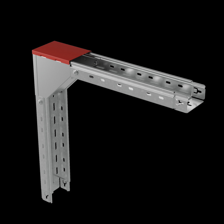 Крышка на угол внеш. верт. 100х100 мм с разворотом трассы на 180 гр. ПЛЮС INOX304 Крышка на угол внеш. верт. 100х100 мм с разворотом трассы на 180 гр. ПЛЮС INOX304
