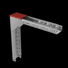 Крышка на угол внеш. верт. 80х100 мм с разворотом трассы на 180 гр. ПЛЮС