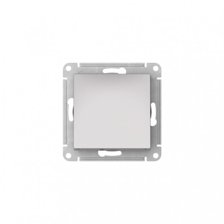 ATLASDESIGN AQUA 1-клавишный ПЕРЕКЛЮЧАТЕЛЬ IP44,сх.6, 10АХ, быстрозажимные клеммы, АЛЮМИНИЙ