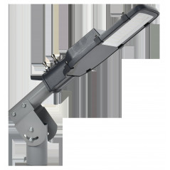 Кронштейн КР-3 D-48 L-230 на трубу регулируемый угол серый IEK