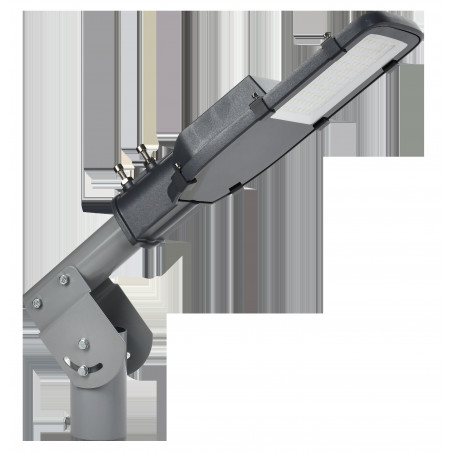 Кронштейн КР-3 D-48 L-230 на трубу регулируемый угол серый IEK