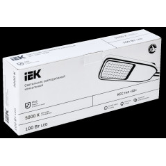 Светильник LED консольный уличный ДКУ 1004-100Ш 5000К IP65 серый