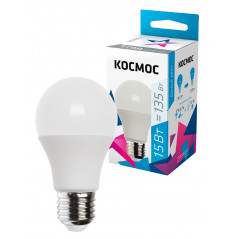 Лампа светодиодная LED 15Вт 220В Е27 D60х108 4500 белый A60