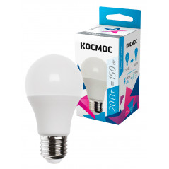 Лампа светодиодная LED 20Вт 220В Е27 D60х118 белыйA60