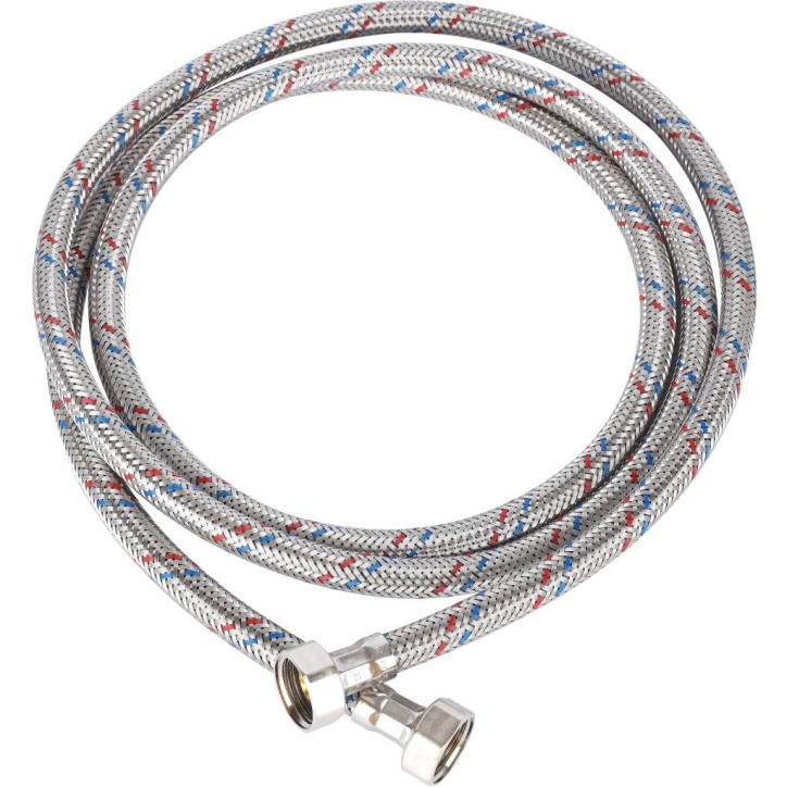 Подводка гибкая для воды 1/2'ВВ длина 200 см Подводка гибкая для воды 1/2'ВВ длина 200 см