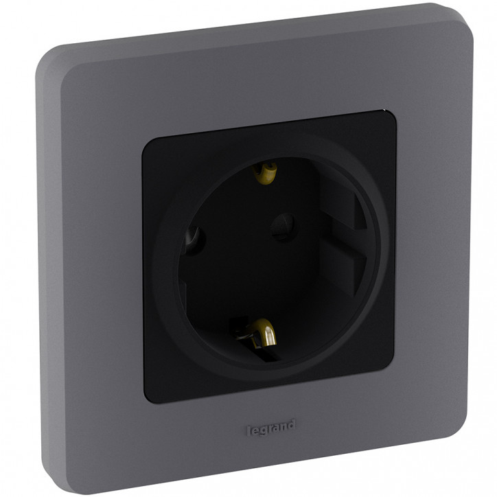 Рамка 1 пост INSPIRIA дымчатый Рамка 1 пост INSPIRIA дымчатый