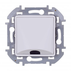 Вывод кабеля с зажимом для крепления INSPIRIA белый