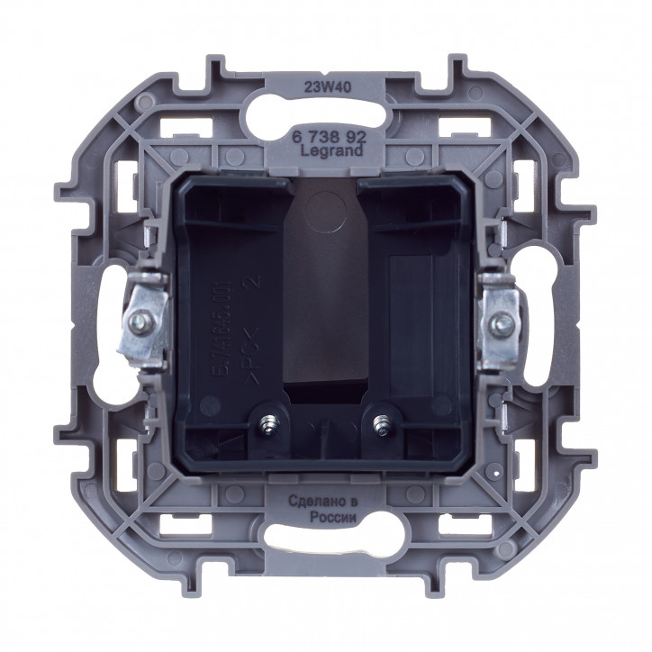 Вывод кабеля с зажимом для крепления INSPIRIA алюминий