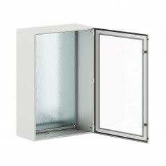 Корпус навесной уличный ST Outdoor с М/П с прозрачной дверью ВxШxГ 1200x800x400 мм, IP66