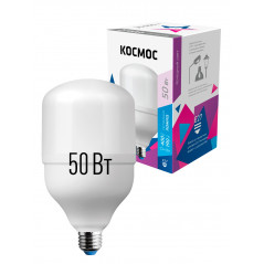 Лампа светодиодная LED 50Вт 220В Е27 D120х190 6500К дневной 4700 лм