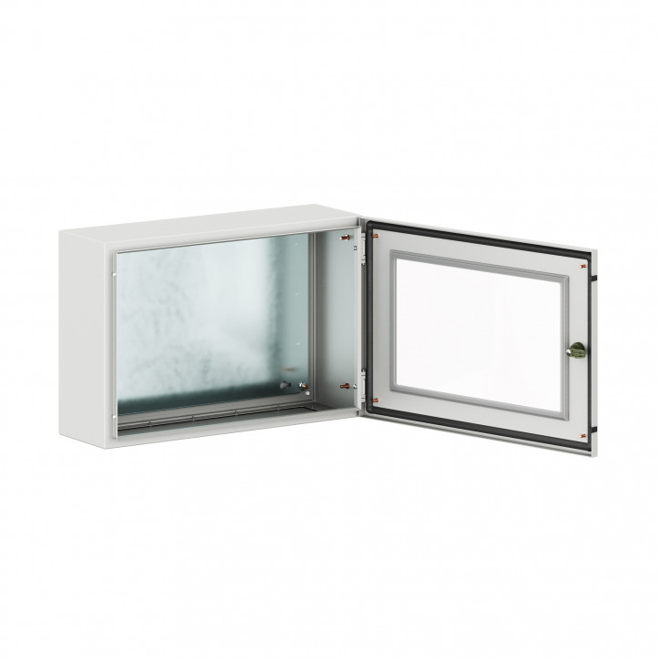 Корпус навесной уличный ST Outdoor с М/П с прозрачной дверью ВxШxГ 400x600x200 мм, IP66 Корпус навесной уличный ST Outdoor с М/П с прозрачной дверью ВxШxГ 400x600x200 мм, IP66