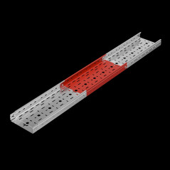Лоток перф. 50х200х0,55 L2000 мм Быстрый монтаж ПЛЮС