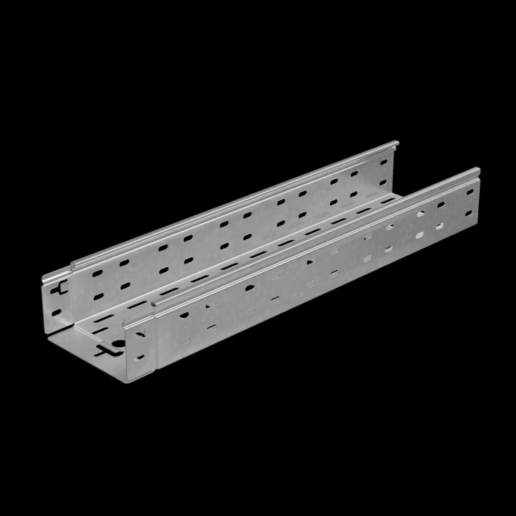 Лоток перф. 80х150х0,7 L2500 мм Быстрый монтаж ПЛЮС Лоток перф. 80х150х0,7 L2500 мм Быстрый монтаж ПЛЮС