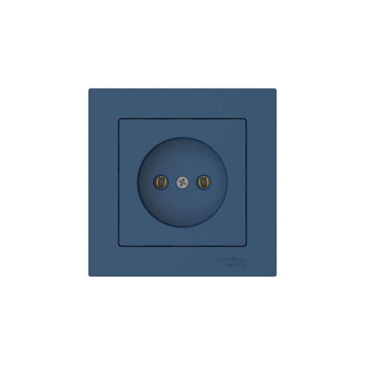 ATLASDESIGN РОЗЕТКА без заземления, 16А, в сборе, быстрозажимные клеммы, АКВАМАРИН ATLASDESIGN РОЗЕТКА без заземления, 16А, в сборе, быстрозажимные клеммы, АКВАМАРИН