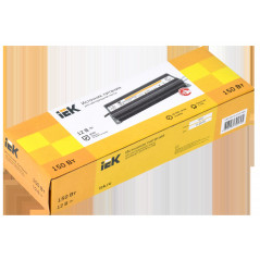 Драйвер LED ИПСН-PRO 150Вт 12 В блок- шнуры IP67 IEK