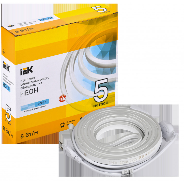 Комплект DIY (2835W120-8-IP65-220В 5м + др.) IEK Комплект DIY (2835W120-8-IP65-220В 5м + др.) IEK
