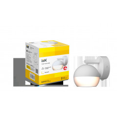 LIGHTING Светильник 4013 накладной настенный под лампу GX53 белый IEK