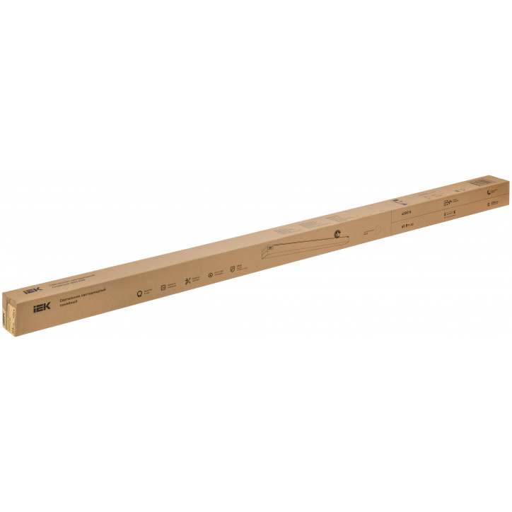 LIGHTING PRO Светильник светодиодный линейный 1020 60Вт 4000К 1500мм опал белый IEK