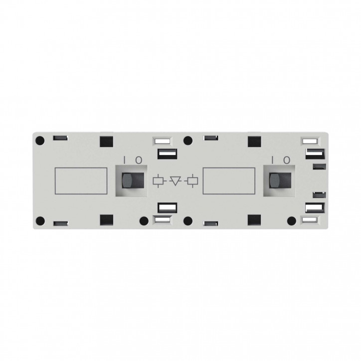 Блокировка фронтального монтажа DMCMI для реверсивных контакторов DMC