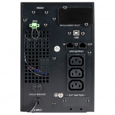 Источник бесперебойного питания SMARTWATT UPS MASTER IEC 1kVA, онлайн, мощность 1000/900 ВА/Вт, напольный, LCD дисплей, IEC13 - 