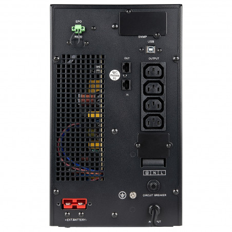 Источник бесперебойного питания SMARTWATT UPS MASTER IEC 3kVA L, онлайн, мощность 3000/2700 ВА/Вт, напольный, LCD дисплей, IEC13