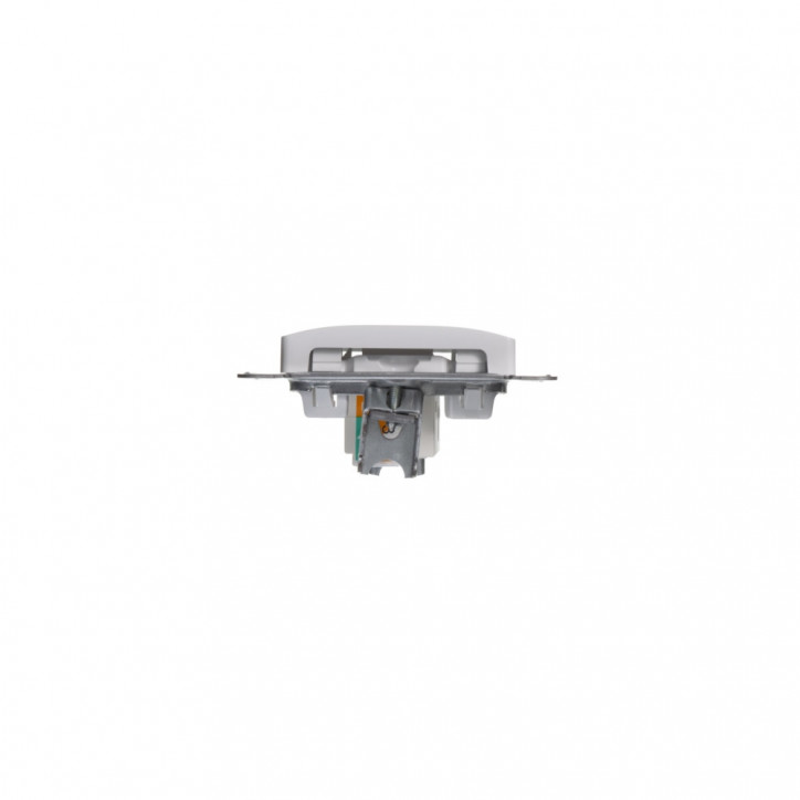 GLOSSA Розетка компьютерная RJ45 категория 5е в рамку белая