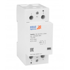 Контактор 230В AC НО НЗ 40А OptiDin MK-100-4011-230AC