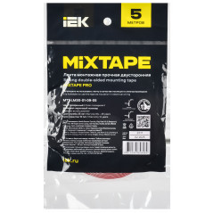 MIXTAPE PRO Лента монтажная прочная двусторонняя 1х9мм 5м IEK