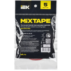 MIXTAPE PRO Лента монтажная прочная двусторонняя 1х20мм 5м IEK