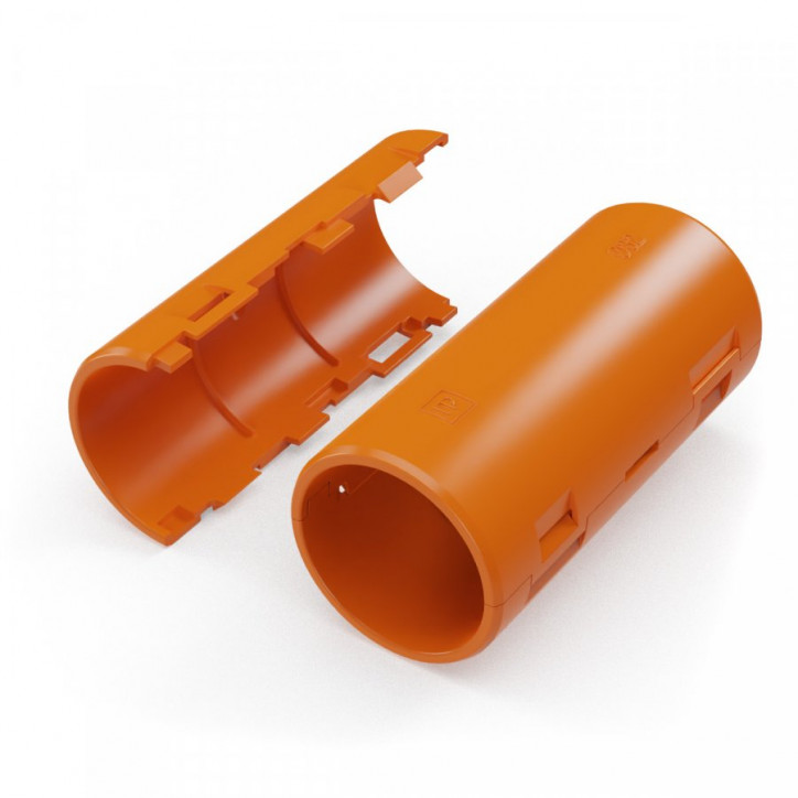 Муфта разборная d32 мм оранжевая (36шт/360шт уп/кор) Муфта разборная d32 мм оранжевая (36шт/360шт уп/кор)