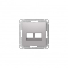 ATLASDESIGN НАКЛАДКА двойная для информационных функций типа Keystone, ИЗУМРУД