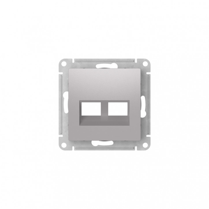 ATLASDESIGN НАКЛАДКА двойная для информационных функций типа Keystone, ИЗУМРУД