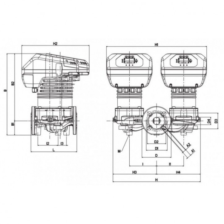 Насос EVOPLUS D 150/250.40 M