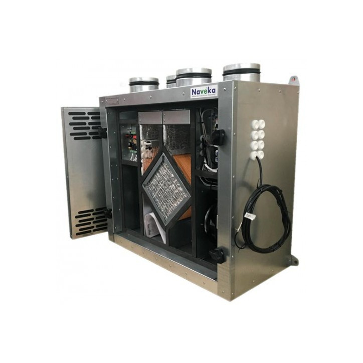 Установка вентиляционная приточно-вытяжная Node5- 160(50m)/RP-M,VAC(D),E1.5 Vertical (300 м3/ч, 150 Па) Установка вентиляционная приточно-вытяжная Node5- 160(50m)/RP-M,VAC(D),E1.5 Vertical (300 м3/ч, 150 Па)