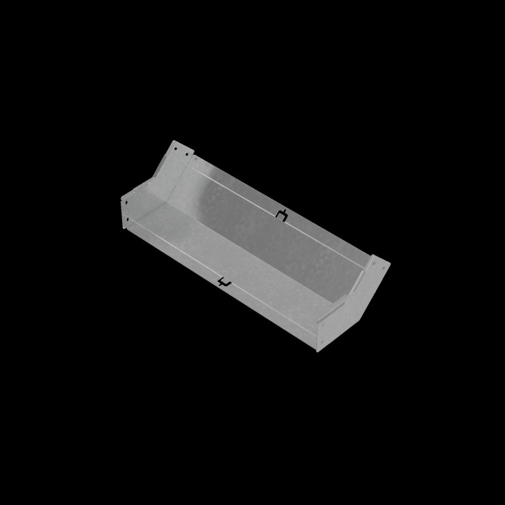 Угол внутр. верт. 45 гр. 100х600 мм ПЛЮС INOX304 Угол внутр. верт. 45 гр. 100х600 мм ПЛЮС INOX304