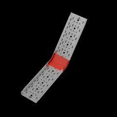 Угол внутр. верт. 45 гр. 50х200 мм ПЛЮС INOX304