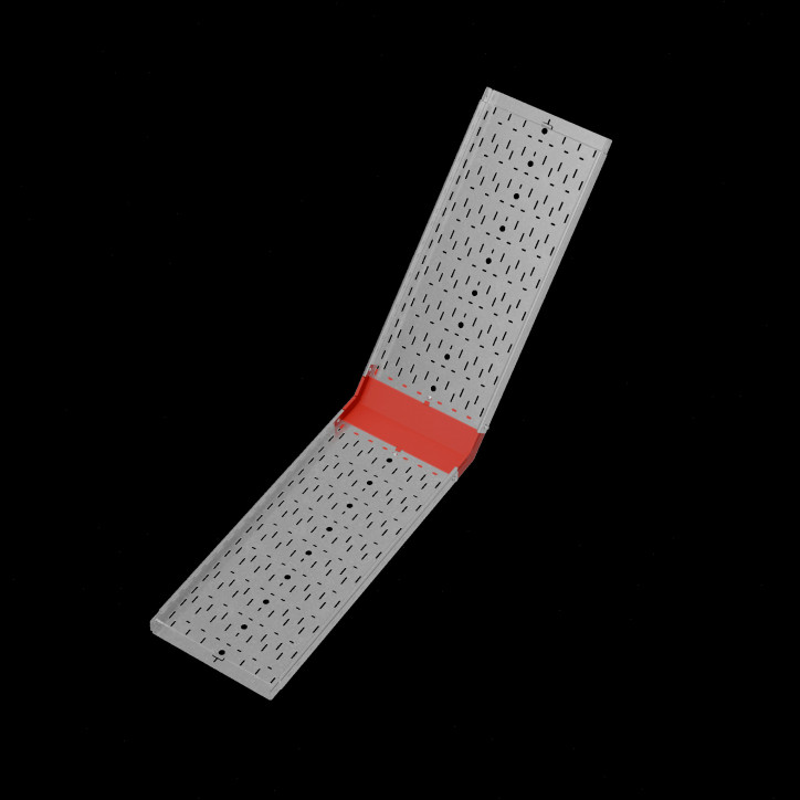 Угол внутр. верт. 45 гр. 50х400 мм ПЛЮС INOX304 Угол внутр. верт. 45 гр. 50х400 мм ПЛЮС INOX304