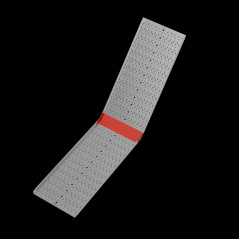 Угол внутр. верт. 45 гр. 50х600 мм ПЛЮС INOX304