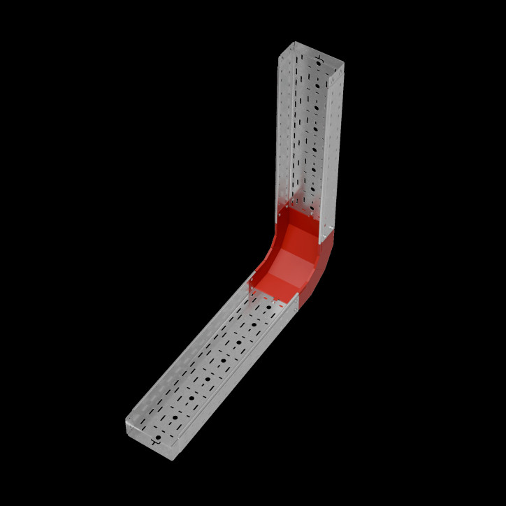 Угол внутр. верт. 90 гр. 100х200 мм ПЛЮС INOX304