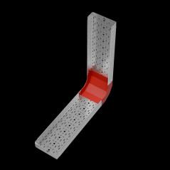 Угол внутр. верт. 90 гр. 100х300 мм ПЛЮС INOX304