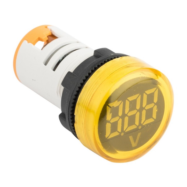 Индикатор значения напряжения желтый ED16-22VD PROxima Индикатор значения напряжения желтый ED16-22VD PROxima