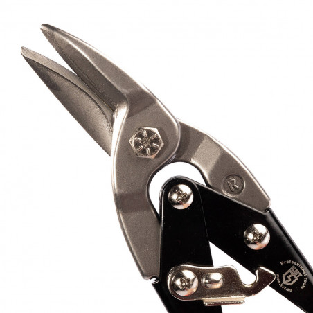 Ножницы по металлу правые НМА-250 R серия ПРОФИ для резки листового металла из низкоуглеродистой стали толщиной до 1.2 мм