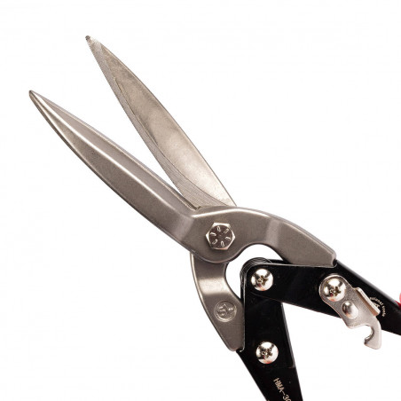 Ножницы по металлу прямые удлиненные НМА-300 SL серия ПРОФИ для резки листового металла из низкоуглеродистой стали толщиной до 0