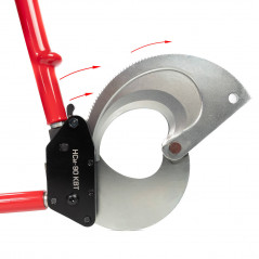 Ножницы секторные диэлектрические НСи-90 серия ПРОФИ для резки кабелей с ленточной броней до 90 мм