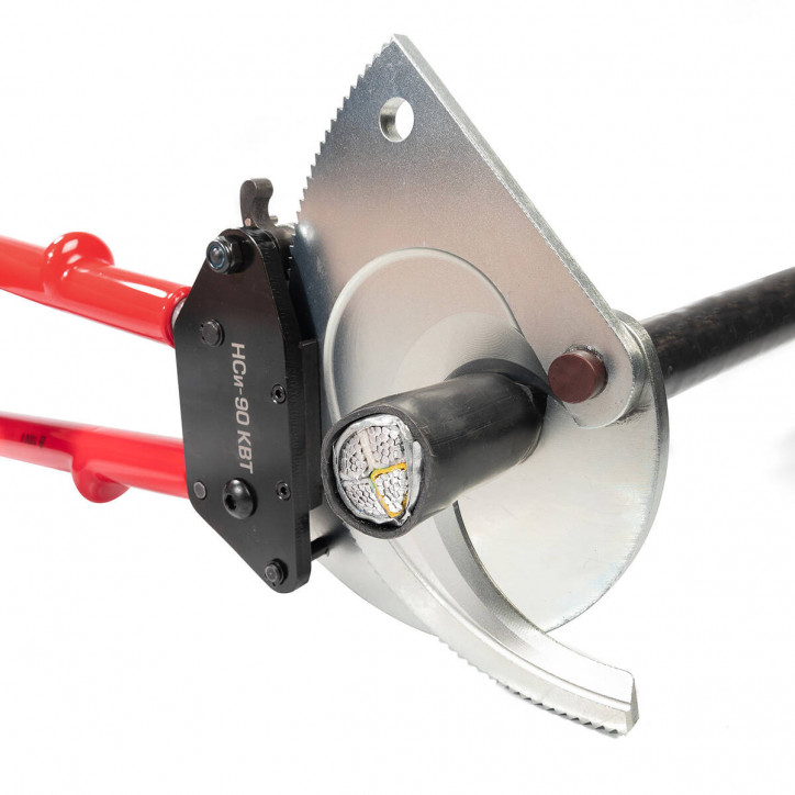 Ножницы секторные диэлектрические НСи-90 серия ПРОФИ для резки кабелей с ленточной броней до 90 мм